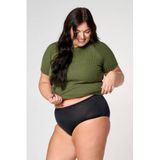 Moodies Undies sterk absorberende incontinentieslip - zwart