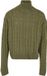 Urban Classics Boxy roll Sweater/trui - M - Olijfgroen