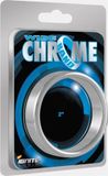 Si Novelties Wide Chrome Band Ring 40 mm