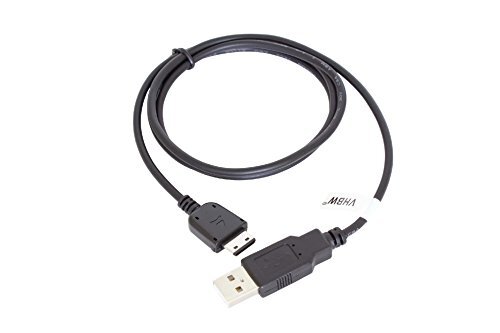 VHBW USB datakabel compatibel met Samsung SGH-E1150, E1150i, E1170, E1190, E2121, E2210