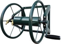Merkloos Relaxdays Slanghaspel - 60 meter slang - RVS - Groen