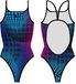 CROTTON SA Turbo Walnut Maillot de bain Bleu, Noir L Femme