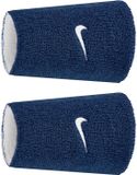 Nike Accessories Swoosh Classic Reversible Doublewide Polsband 2 Eenheden Blauw Man