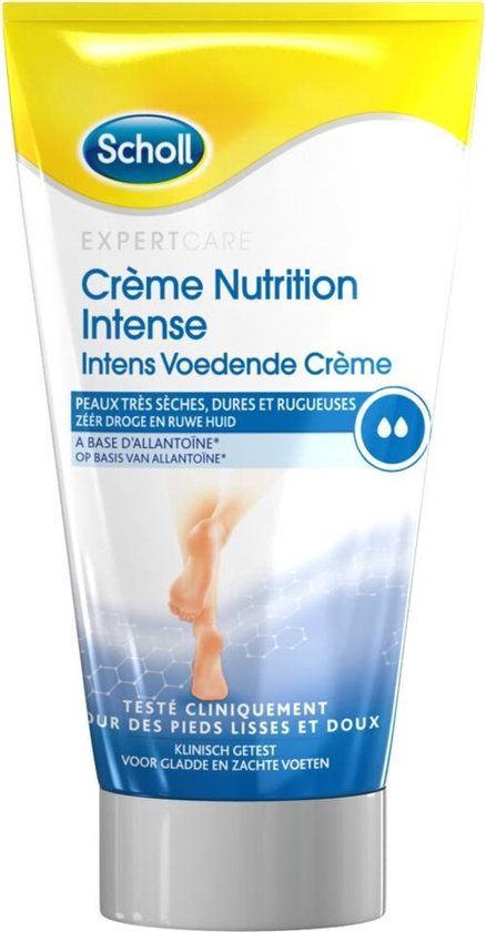 Scholl Voetcrème - Intense Voedende Crème - Zeer Droge Huid - 150 ml