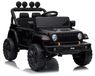 One Global Trade Jeep Rubicon DK-JWR558, 24V, zwart, elektrisch aangedreven voertuig