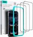 ESR Film protecteur d'écran Convient pour Apple iPhone 17 Pro - Verre trempé avec cadre de montage - Résistant aux rayures - Installation facile - (3-Pack)