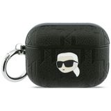 Karl Lagerfeld Monogram Karl Head. Housse de protection pour AirPods Pro 3, noir