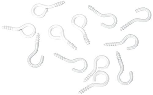 Ateliers28 SPIROTRINGLES (Veervergrendelingen) | 10 stalen haken | Wit