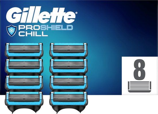Gillette Fusion ProShield Chill - 8 Stuks - Scheermesjes