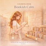 Bookish Calm Malbuch für Book Lovers