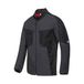 BP 1822-565-5632-50/52n stofmix werkjas voor mannen, gevoerde opstaande kraag en ritssluiting aan de voorkant, 65% polyester/35% katoen, antraciet/zwart, 50/52N maat