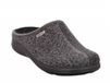 Rohde Pantoffel Softfilz Weite G Bari 6550, Größe:38 EU, Farbe:Grau