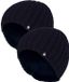 Heat Holders Dikke zachte wintergeribbelde herenmuts - 2 stuks