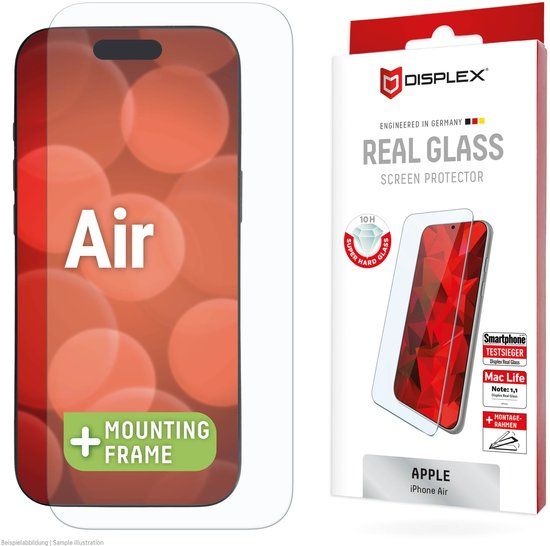 Displex Screenprotector Real Glass Apple iPhone Air