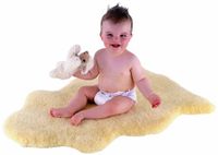 Kaiser Naturvel, 681101, babylamsvel, geneeskunde, Merino, ca. 80/90 cm