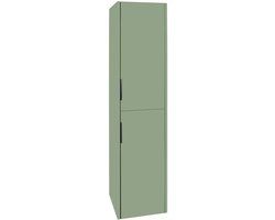 Differnz Bolo Badkamerkast - 35x160x35cm - Groen Mat - FSC