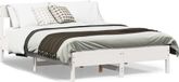 Maison Exclusive - Lit en bois massif sans matelas, blanc, 120x190 cm, en pin