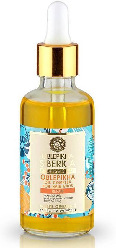 Natura Siberica Oblepikha Oil Complex Repair for Hair Ends 50 ml