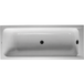 Duravit D-code Baignoire Droite 170 x 70 Acrylique Bonde au centre + Vidage Noir Mat
