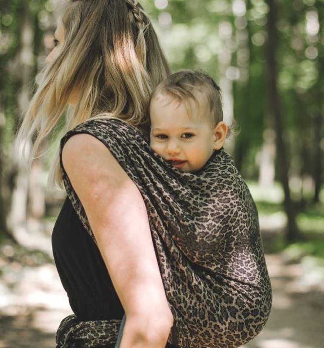 Didymos Leopard - 6 - Draagdoek - Patroon, Bruin, Zwart