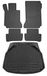 OMAC 4711YPS-484 Tapis de sol noir, Caoutchouc