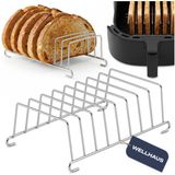 WELLHAUS Broodrooster, broodrek, 15,5 x 9 x 5 cm, geschikt voor gebruik in een airfryer