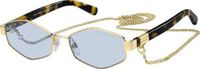 Marc Jacobs MARC 496/S Dames Zonnebril Goud/Blauw