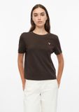 s.Oliver T-shirt Femme 38 Coton Brun foncé
