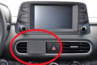 Brodit ProClip houder Hyundai Kona 2018 - Center mount