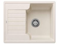 BLANCO ZIA 40 S Silgranit spoelbak, 615x500 mm, zacht wit