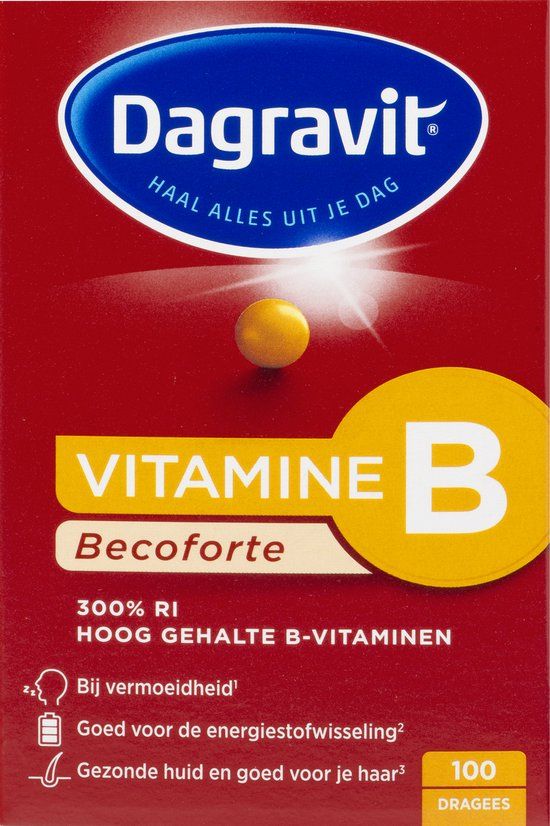 Dagravit Becoforte - Vitamine B - 100 tabletten
