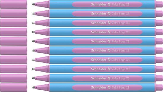 Schneider Slider Edge Pastel XB Balpen - Pastel Lila - 10 Stuks