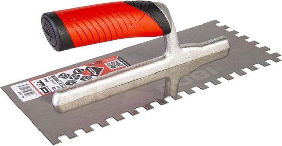 Rubi 72908 Rubiflex Lijmspaan 28cm 8x8mm - Open Greep