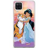 ERT GROUP mobiel telefoonhoesje voor Samsung A12 / M12 origineel en officieel erkend Disney patroon Jasmine and Aladdin 001 optimaal aangepast aan de vorm van de mobiele telefoon, gedeeltelijk bedrukt