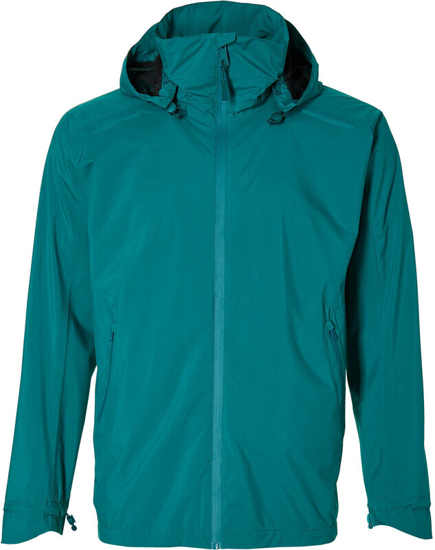 Basil Skane Regenjas Heren, teal green