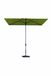 Madison PC22P027 parasol de terrasse rectangulaire vert