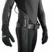 SEAC Rapid Daga Couteau de sécurité unisexe pour la plongée et la pêche sous-marine, acier inoxydable, 10,5 cm, noir, norme UK