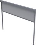AVH-Collectie AVH Outdoor Tuinmeubelen Riviera overkapping 3m screen antraciet
