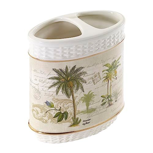 Avanti Linens Kolonie Palm Tandenborstelhouder - Ivoor - Medium