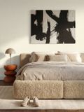 A.S. Création Vliesbehang, Effen behang crème | B324798, 10,05 m x 0,53 m