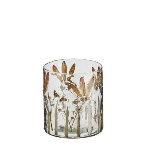 Madam Stoltz windlicht glas (8x9 cm)