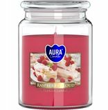Aura Aura geurkaars grote pot Malin Cloud - 100 uur brandtijd
