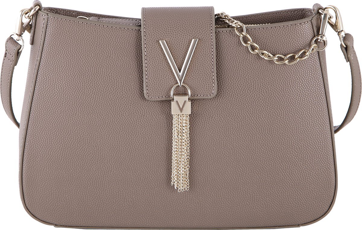 Valentino Bags Divina Schoudertas - Taupe