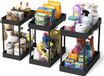 Unyqoos ® Système de rangement innovant et peu encombrant pour cuisine et salle de bain en 3 parties