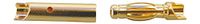 JAMARA 095638 - goudcontact, 4 mm, 2-delig, 1 stuk