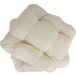 Dublin Set de 2 coussins d'assise, coussin de chaise 41x38x8cm ~ crème