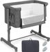 COAST™ Coast 3-in-1 berceau - Co-sleeper - Hauteur réglable - Gris