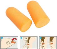 Heble® 10 Paar Oordoppen - Wegwerp - Foam - Oranje - 34 dB SNR
