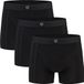 A-dam Jelle 3-Pack Boxershorts Zwart Biologisch Katoen Heren L