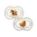 Mam Fopspeen Perfect Nacht Siliconen Puur 6-16 Maanden Unisex 2 Stuks